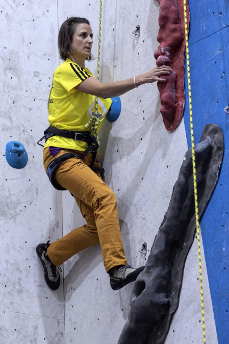 Fotos de la disputa del Campeonato de España de Paraescalada celebrado en Rocópolis