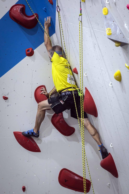 Fotos de la disputa del Campeonato de España de Paraescalada celebrado en Rocópolis