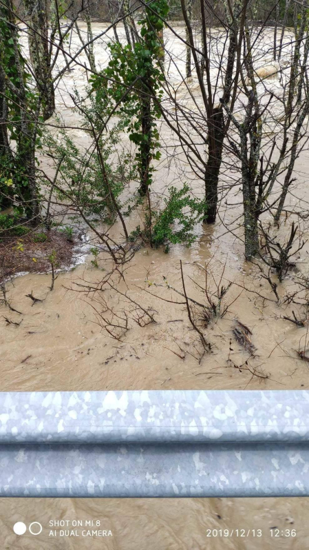 Fotos enviadas por los lectores de Diario de Navarra de las inundaciones de este viernes en Navarra.