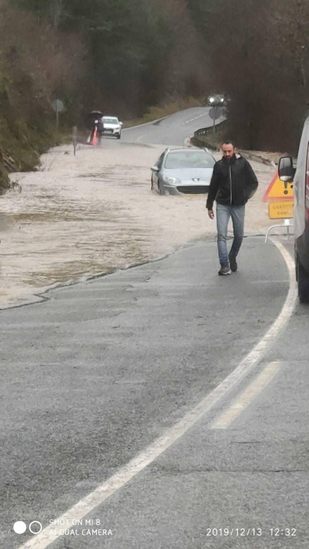 Fotos enviadas por los lectores de Diario de Navarra de las inundaciones de este viernes en Navarra.