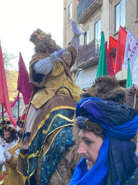 Imágenes de la cabalgata de Reyes de Pamplona