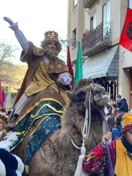 Imágenes de la cabalgata de Reyes de Pamplona
