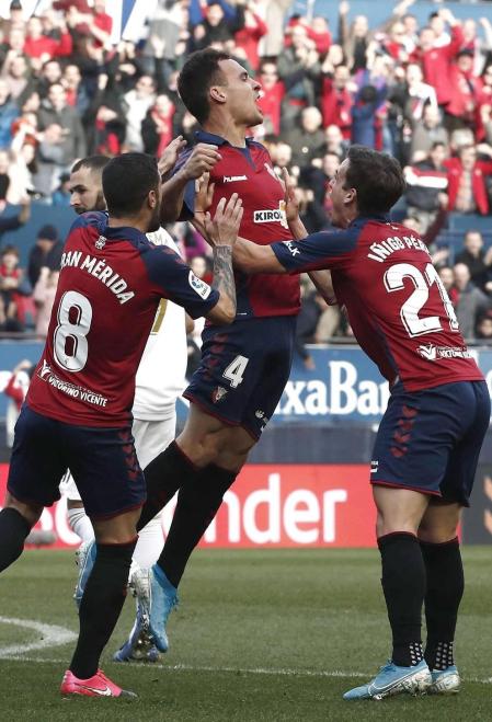 Galería de fotos del partido Osasuna-Real Madrid disputado en El Sadar y correspondiente a la jornada 23 de LaLiga Santander.
