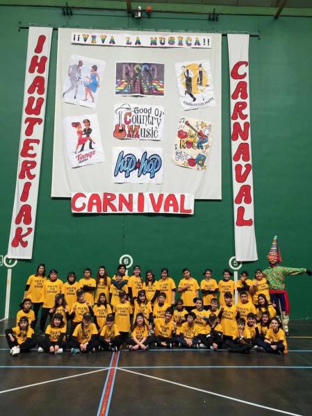 Fotos de la celebración de los carnavales escolares en Navarra