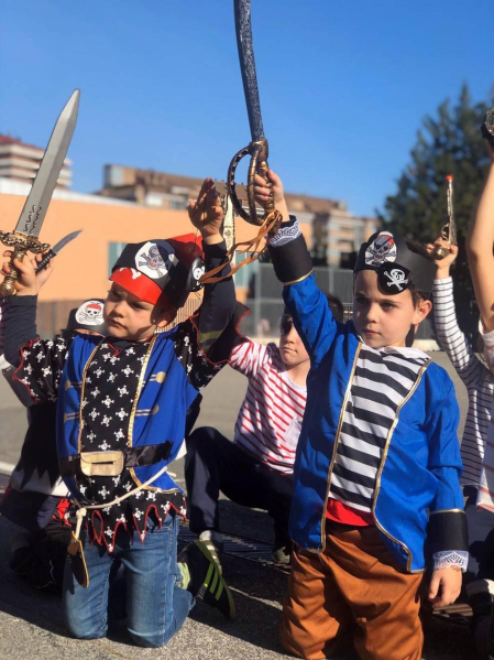 Fotos de la celebración de los carnavales escolares en Navarra