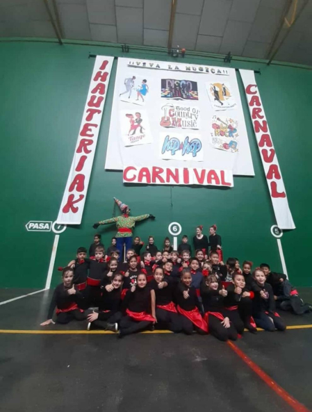 Fotos de la celebración de los carnavales escolares en Navarra