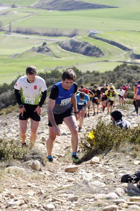 Galería de fotos de la sexta edición de la Galar Trail, celebrada este domingo en las faldas de la sierra de Erreniega.