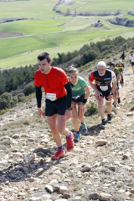Galería de fotos de la sexta edición de la Galar Trail, celebrada este domingo en las faldas de la sierra de Erreniega.