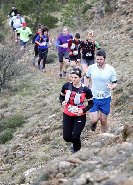 Galería de fotos de la sexta edición de la Galar Trail, celebrada este domingo en las faldas de la sierra de Erreniega.