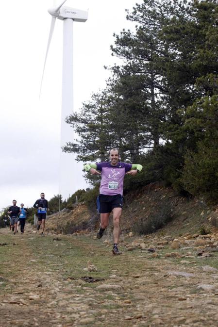 Galería de fotos de la sexta edición de la Galar Trail, celebrada este domingo en las faldas de la sierra de Erreniega.