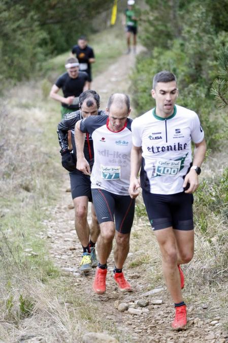 Galería de fotos de la sexta edición de la Galar Trail, celebrada este domingo en las faldas de la sierra de Erreniega.