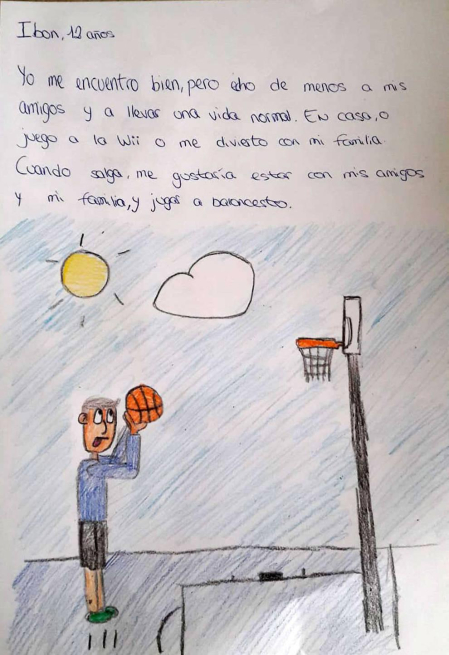 Llevan más de un mes sin salir a la calle, sin relacionarse con sus otros, ¿qué sienten?