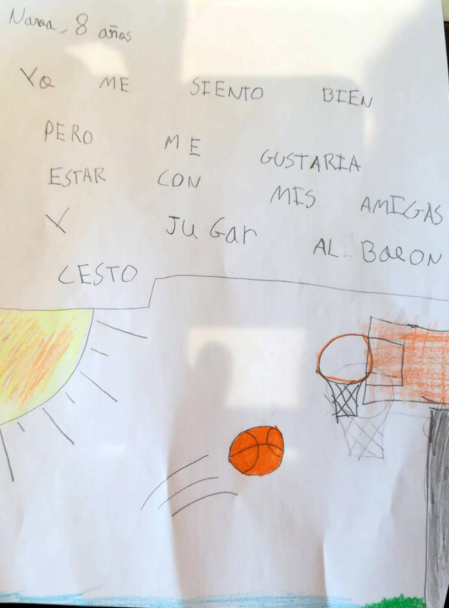 Llevan más de un mes sin salir a la calle, sin relacionarse con sus otros, ¿qué sienten?