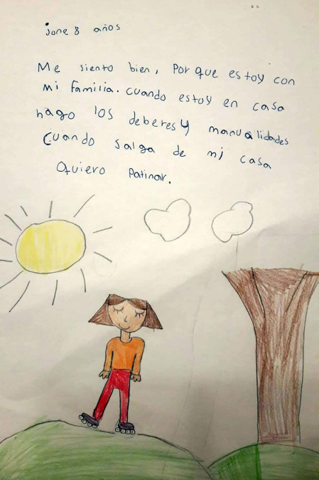 Llevan más de un mes sin salir a la calle, sin relacionarse con sus otros, ¿qué sienten?