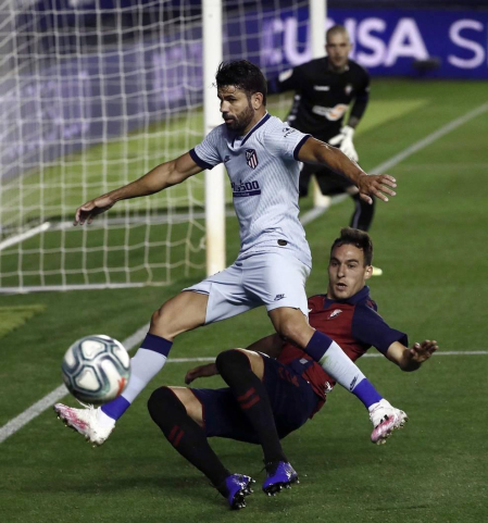 Galería de fotos del partido Osasuna-Atlético