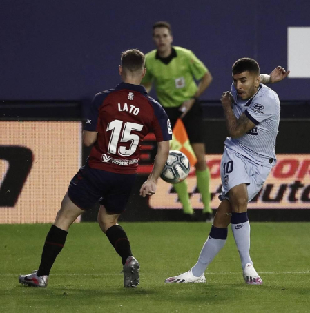 Galería de fotos del partido Osasuna-Atlético