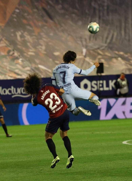 Galería de fotos del partido Osasuna-Atlético