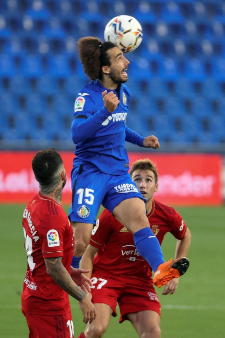 Fotos del partido Getafe-Osasuna en el Coliseum Alfonso Pérez.