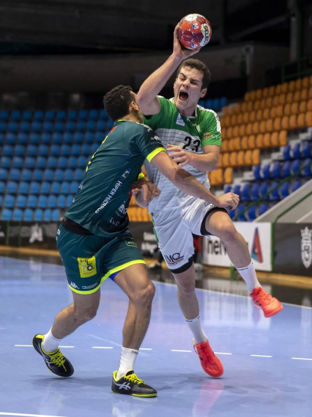 Helvetia Anaitasuna ha ganado 30-25 a Viveros Herol Nava, su cuarta victoria consecutiva que le coloca en sexta posición de la Liga Sacyr Asobal.