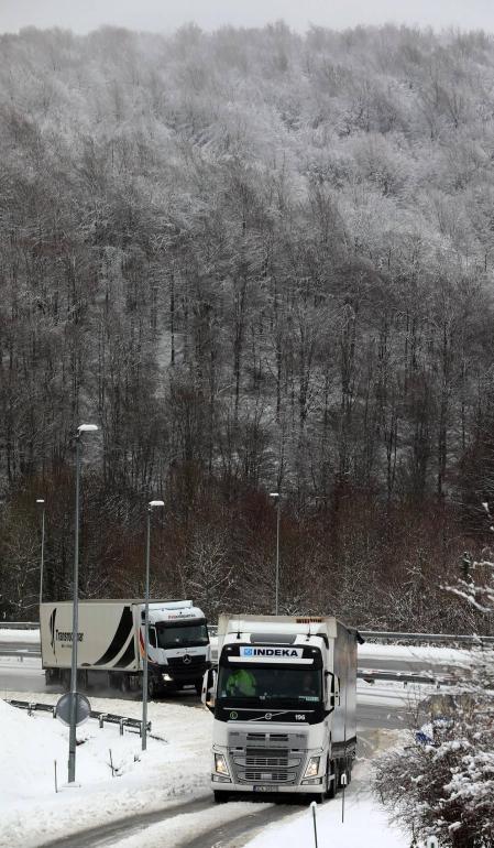 Fotos de la nieve en Navarra