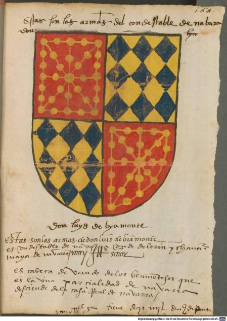 Galería de imágenes con escudos de algunas de las principales casas nobiliarias navarras