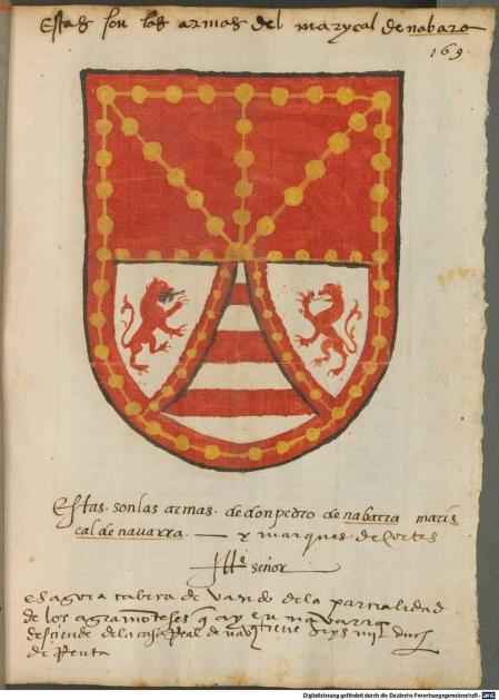 Galería de imágenes con escudos de algunas de las principales casas nobiliarias navarras