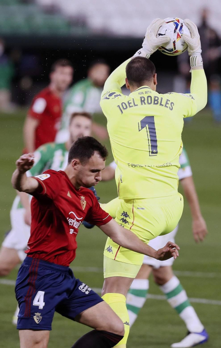 Galería de fotos del partido entre Betis y Osasuna, que ha finalizado con victoria verdiblanca (1-0).