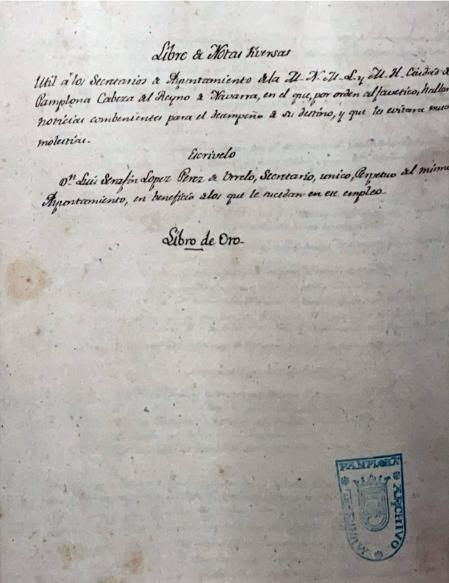 El libro recoge más de 500 años de las tradiciones y el ceremonial del Ayuntamiento de Pamplona.