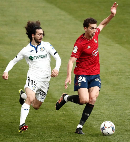 Fotos del partido disputado en El Sadar entre Osasuna y Getafe