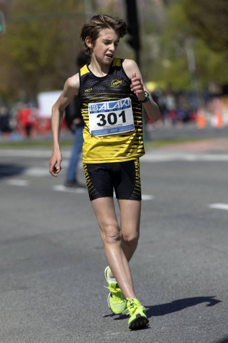 Jesús García Bragado ha ganado los 10 km marcha del II Gran Premio de Marcha Ciudadela de Pamplona.