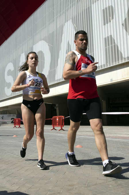 Jesús García Bragado ha ganado los 10 km marcha del II Gran Premio de Marcha Ciudadela de Pamplona.