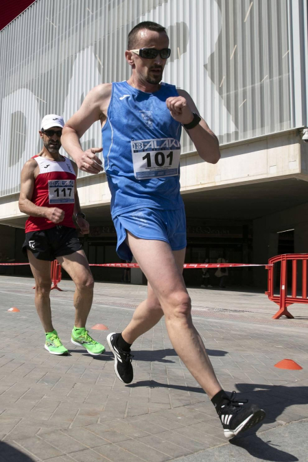 Jesús García Bragado ha ganado los 10 km marcha del II Gran Premio de Marcha Ciudadela de Pamplona.