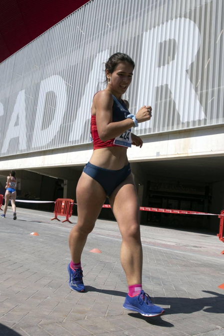 Jesús García Bragado ha ganado los 10 km marcha del II Gran Premio de Marcha Ciudadela de Pamplona.