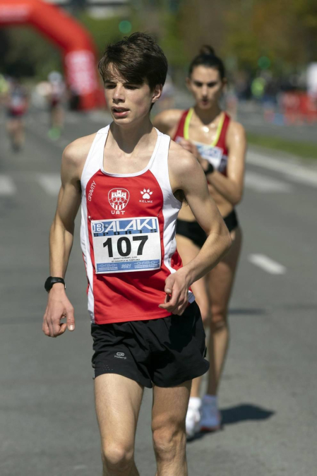 Jesús García Bragado ha ganado los 10 km marcha del II Gran Premio de Marcha Ciudadela de Pamplona.