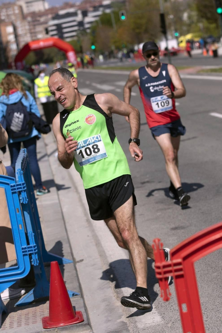 Jesús García Bragado ha ganado los 10 km marcha del II Gran Premio de Marcha Ciudadela de Pamplona.