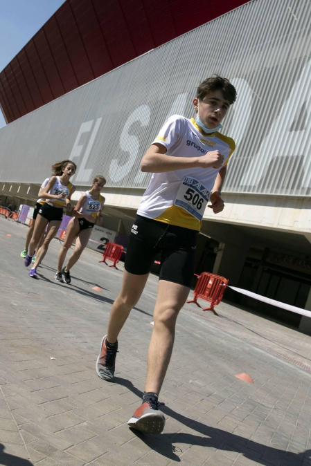 Jesús García Bragado ha ganado los 10 km marcha del II Gran Premio de Marcha Ciudadela de Pamplona.