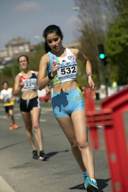Jesús García Bragado ha ganado los 10 km marcha del II Gran Premio de Marcha Ciudadela de Pamplona.