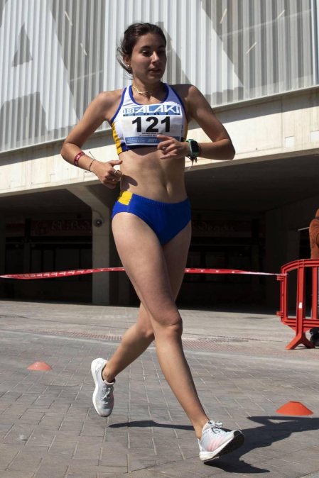 Jesús García Bragado ha ganado los 10 km marcha del II Gran Premio de Marcha Ciudadela de Pamplona.