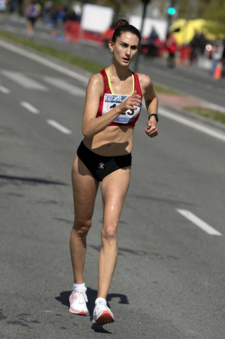 Jesús García Bragado ha ganado los 10 km marcha del II Gran Premio de Marcha Ciudadela de Pamplona.