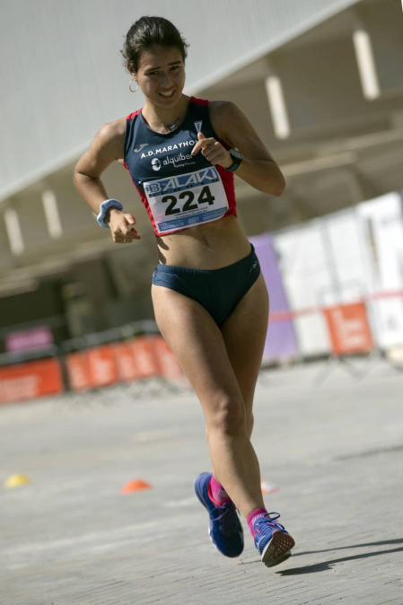 Jesús García Bragado ha ganado los 10 km marcha del II Gran Premio de Marcha Ciudadela de Pamplona.