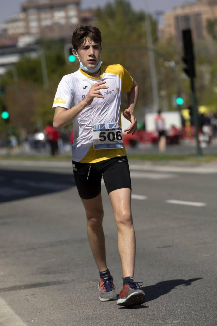 Jesús García Bragado ha ganado los 10 km marcha del II Gran Premio de Marcha Ciudadela de Pamplona.