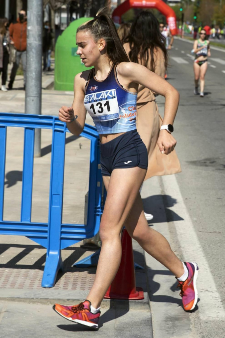 Jesús García Bragado ha ganado los 10 km marcha del II Gran Premio de Marcha Ciudadela de Pamplona.