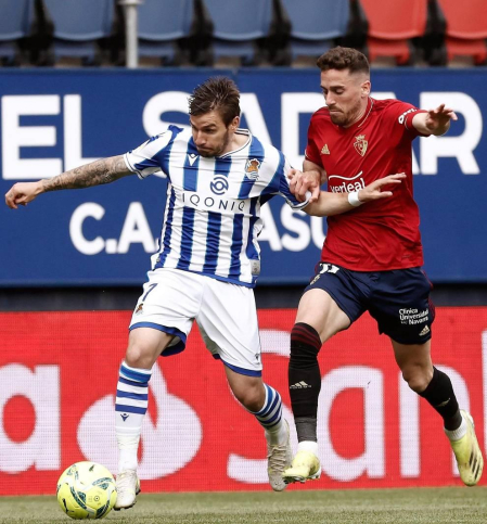 Galería de fotos del partido disputado en El Sadar entre Osasuna y la Real Sociedad, último partido de la temporada 2020-2021