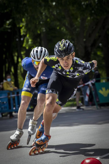 Galería de fotos del Campeonato de España de patinaje de velocidad júnior y senior disputado en el circuito del Antoniutti, en Pamplona