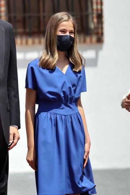 La princesa Leonor se confirma con el rey como padrino