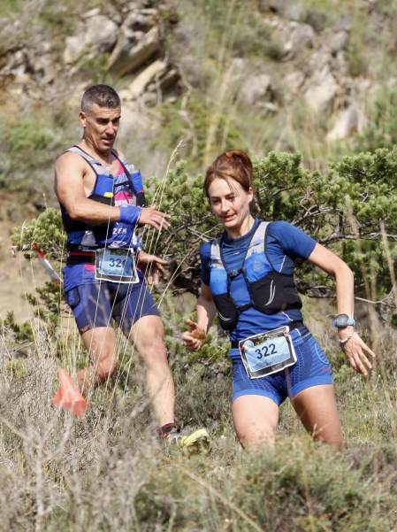 Corredores que este domingo 20 de junio participaron en la prueba de 25 kilómetros con salida y llegada en Villava