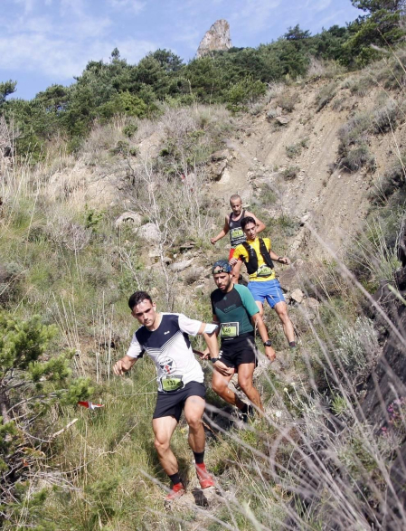 Corredores que este domingo 20 de junio participaron en la prueba de 25 kilómetros con salida y llegada en Villava