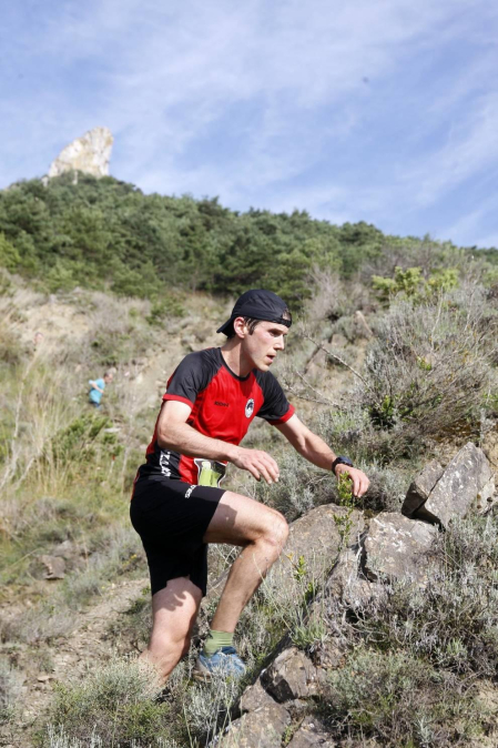 Corredores que este domingo 20 de junio participaron en la prueba de 25 kilómetros con salida y llegada en Villava