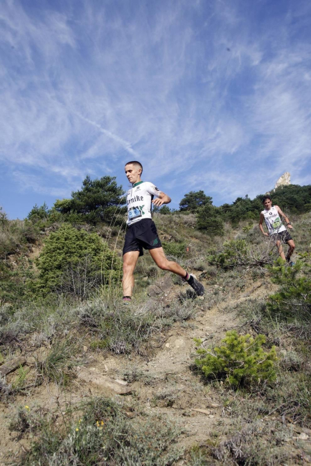 Corredores que este domingo 20 de junio participaron en la prueba de 25 kilómetros con salida y llegada en Villava