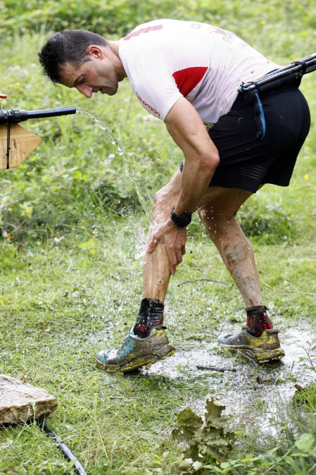 219 corredores completaron los 21 kilómetros de la cita de Etxarri Aranatz, puntuable para el campeonato de la Federación Navarra de Montaña.